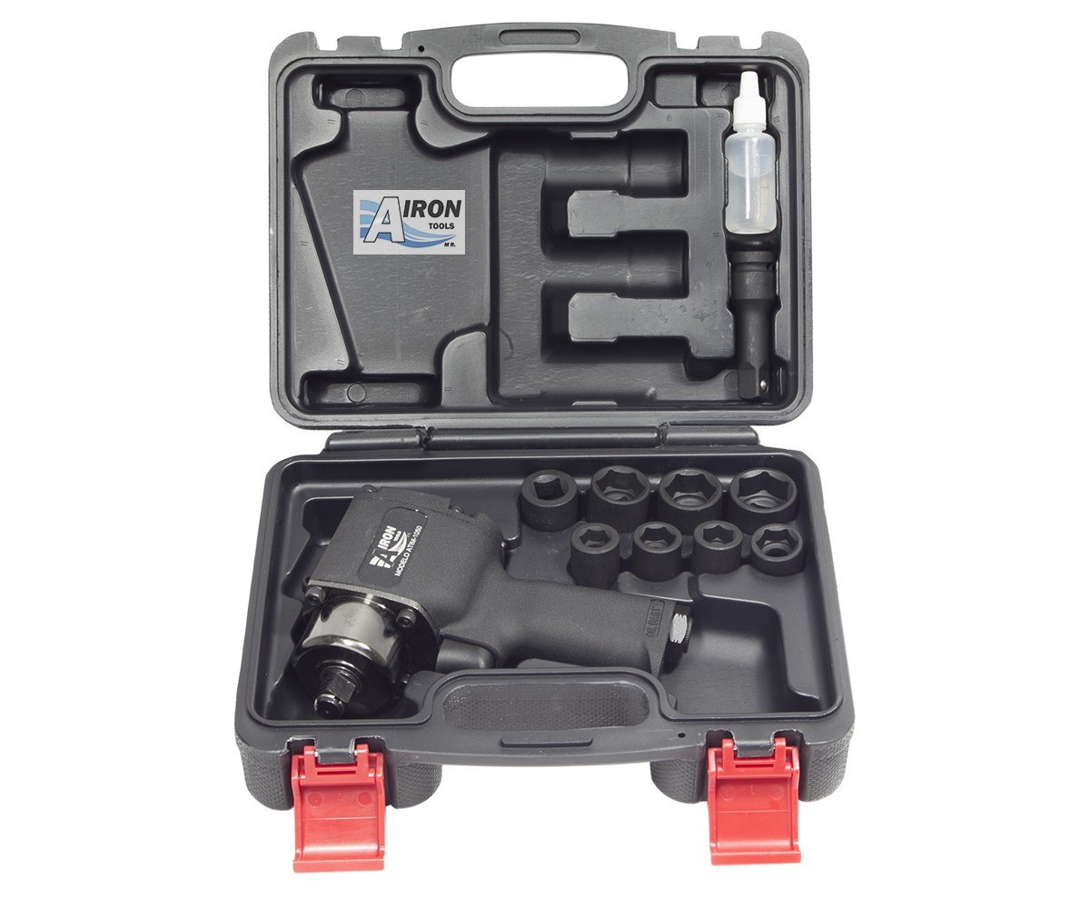 LLAVE DE IMPACTO COMPACTA 1/2″ CON KIT /ATIM-1050k